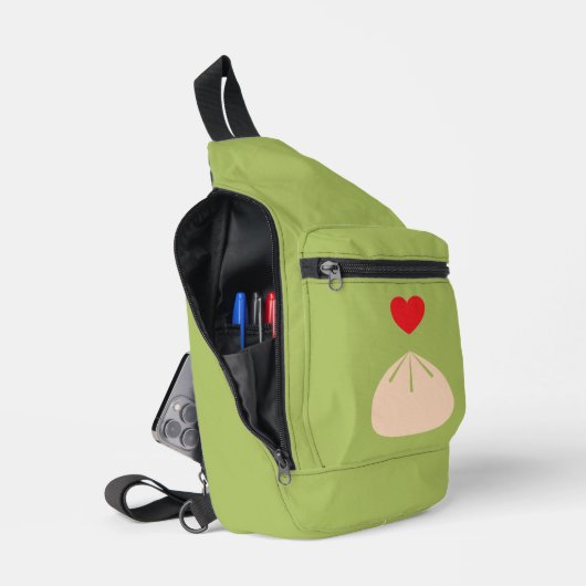 Dumpling Liebe Matcha Sling Bag (Offen)
