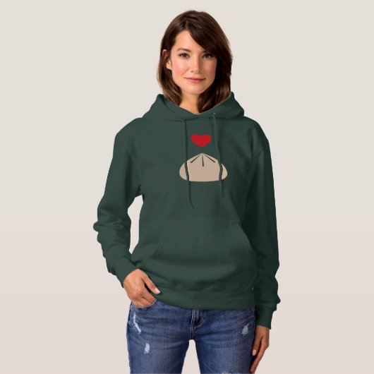 Dumpling Liebe Pullover Hoodie (Vorne ganz)