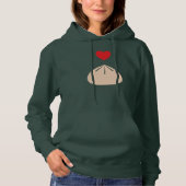 Dumpling Liebe Pullover Hoodie (Vorderseite)