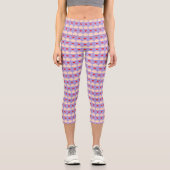 Dumpling Liebe Ube High Waisted Capris (Vorderseite)