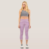 Dumpling Liebe Ube High Waisted Capris (Vorderseite)