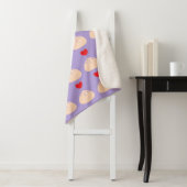 Dumpling Liebe Ube Medium Sherpa Blanket Sherpadecke (Beispiel)