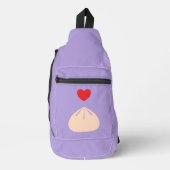 Dumpling Liebe Ube Sling Bag (Vorderseite)