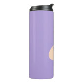 Dumpling Liebe Ube Thermal Travel Tumbler Thermosbecher (Nach links gedreht)