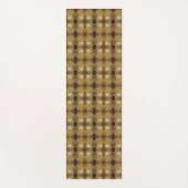 Dumpling Rose Ikat Fog Yogamatte (Vorderseite)