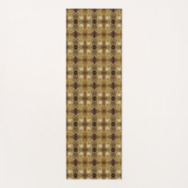 Dumpling Rose Ikat Fog Yogamatte