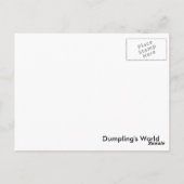Dumpling Shows ihrer Edelsteine Postkarte (Rückseite)