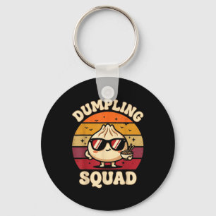 Dumpling Squad Cute Kawaii Ramen Foodie Retro Schlüsselanhänger