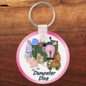 Dumpster Divas Schlüsselanhänger (Vorderseite)