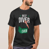 Dumpster Diving Best Trash Diver Man Boy Garbage P T-Shirt (Vorderseite)