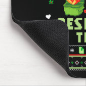 Dumpster Fire Resnse Team Chaos Ugly Sweater Cute Mousepad (Ecke)