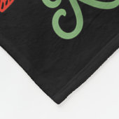 Dumpster Fire Resnse Team Leader Christmas  Fleecedecke (Ecke)