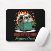 Dumpster Fire Resnse Team Leader Christmas  Mousepad (Mit Mouse)