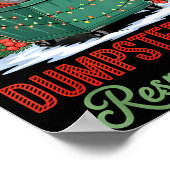 Dumpster Fire Resnse Team Leader Christmas  Poster (Ecke)