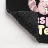 Dumpster Fire Resnse Team Raccoon Kawaii Mousepad (Ecke)