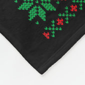 Dumpster Fire Resnse Team Ugly Christmas Sweater X Fleecedecke (Ecke)