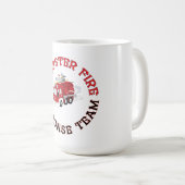 Dumpster Fire Response Team Kaffeetasse (VorderseiteRechts)