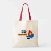 Dumpster-Tasche Tragetasche (Rückseite)