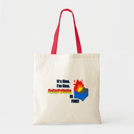 Dumpster-Tasche Tragetasche (Vorne)