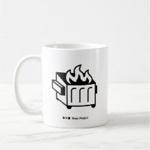 Dumpster-Tasse