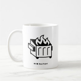Dumpster-Tasse Kaffeetasse