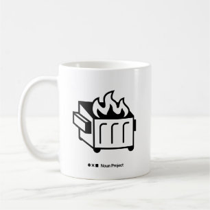 Dumpster-Tasse Kaffeetasse