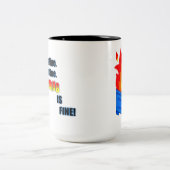 Dumpster-Tasse Zweifarbige Tasse (Mittel)