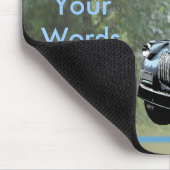 Dumptruck-Fügen Sie YourWords hinzu Mousepad (Ecke)