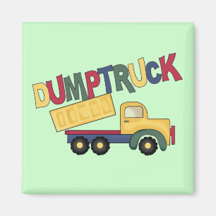 Dumptruck Tshirts und Geschenke Magnet