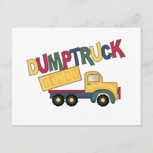 Dumptruck Tshirts und Geschenke Postkarte