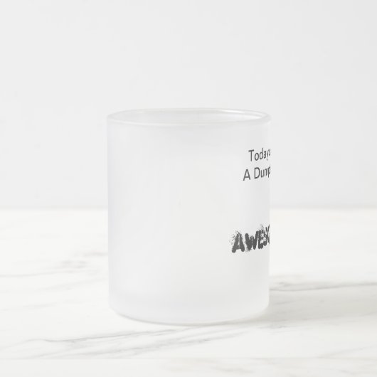 Dumptruck voll von fantastischem mattglastasse (Mittel)