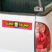 DumpTrump Autoaufkleber (Auf Lkw)