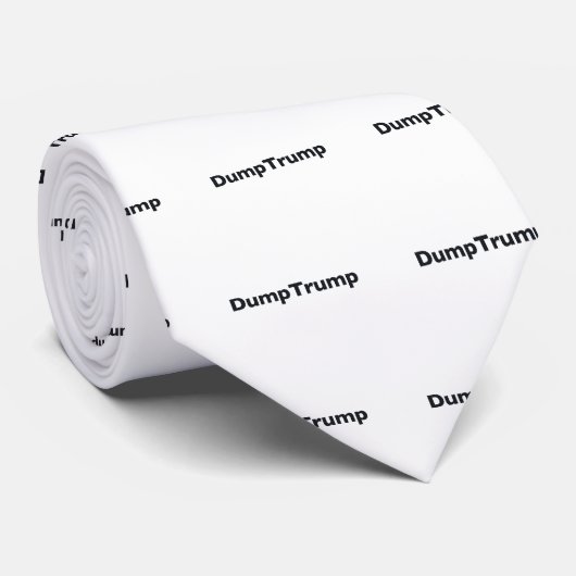 DumpTrump Krawatte (Gerollt)