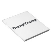 DumpTrump Notizblock (angewinkelt)
