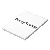 DumpTrump Notizblock (Rotiert)