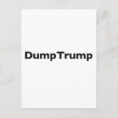 DumpTrump Postkarte (Vorderseite)