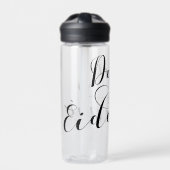 Dùn Èideann Flag Herz, Edinburgh Trinkflasche (Vorderseite)