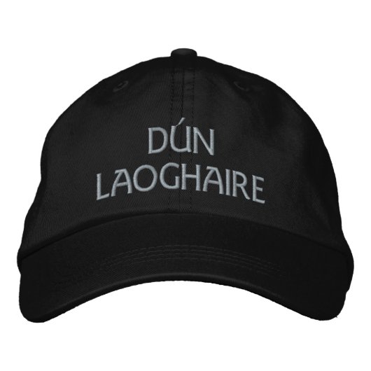 Dún Laoghaire Bestickte Baseballkappe (Vorderseite)