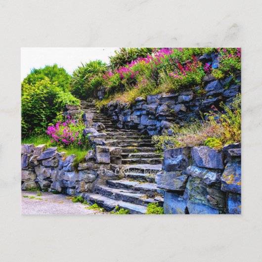 Dun Laoghaire, Irland landschaftliches Foto Postkarte (Vorderseite)