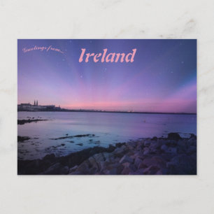Dún Laoghaire Landkreis Dublin Irland Postkarte