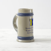 Dun-oder Rapier-Meister Bierglas (Vorderseite Links)