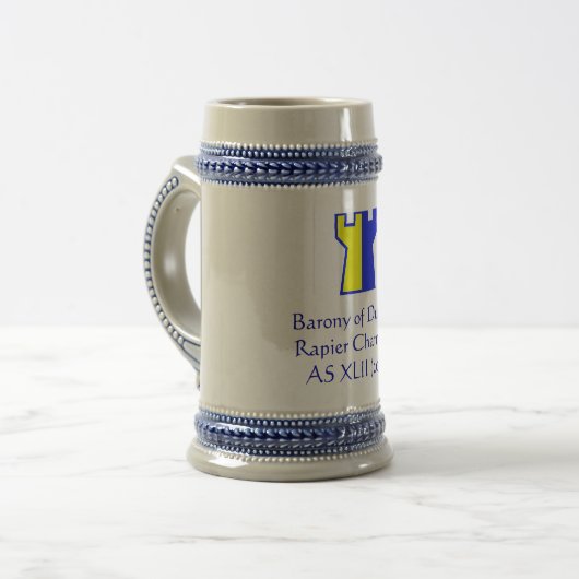 Dun-oder Rapier-Meister Bierglas (Vorderseite Links)