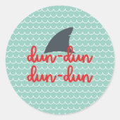 Dun Shark Sticker | Haifisch (Vorderseite)