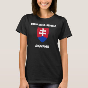 Dunajska Streda, Slowakei mit Wappen T-Shirt