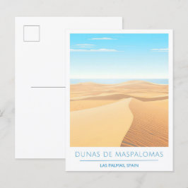 Dunas de Maspalomas Las Palmas Spanien Postkarte