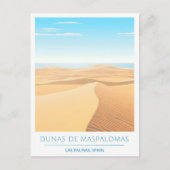 Dunas de Maspalomas Las Palmas Spanien Postkarte (Vorderseite)