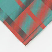 Dunbar Ancient Clan Abzeichen Tartan Kariert Fleecedecke (Ecke)