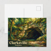 Dunbar Cave State Park USA Postkarte (Vorne/Hinten)