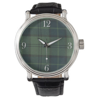 Dunbar Clan Scottish Highlands Tartan Watch Armbanduhr