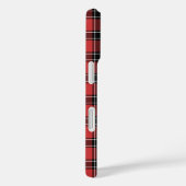 Dunbar District Tartan Red Scottish Kariert Case-Mate iPhone Hülle (Rückseite / Rechts)